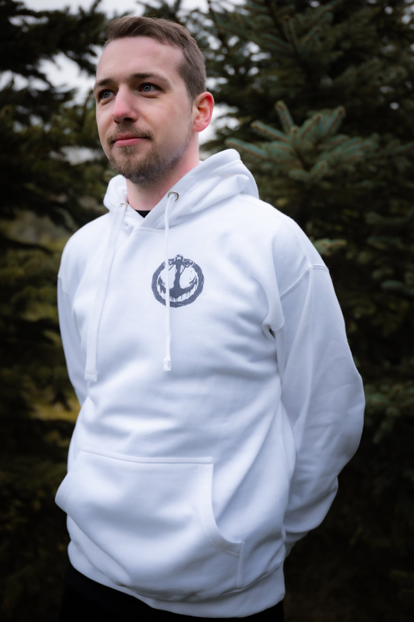 Hoodie "We Are Like Anchors"