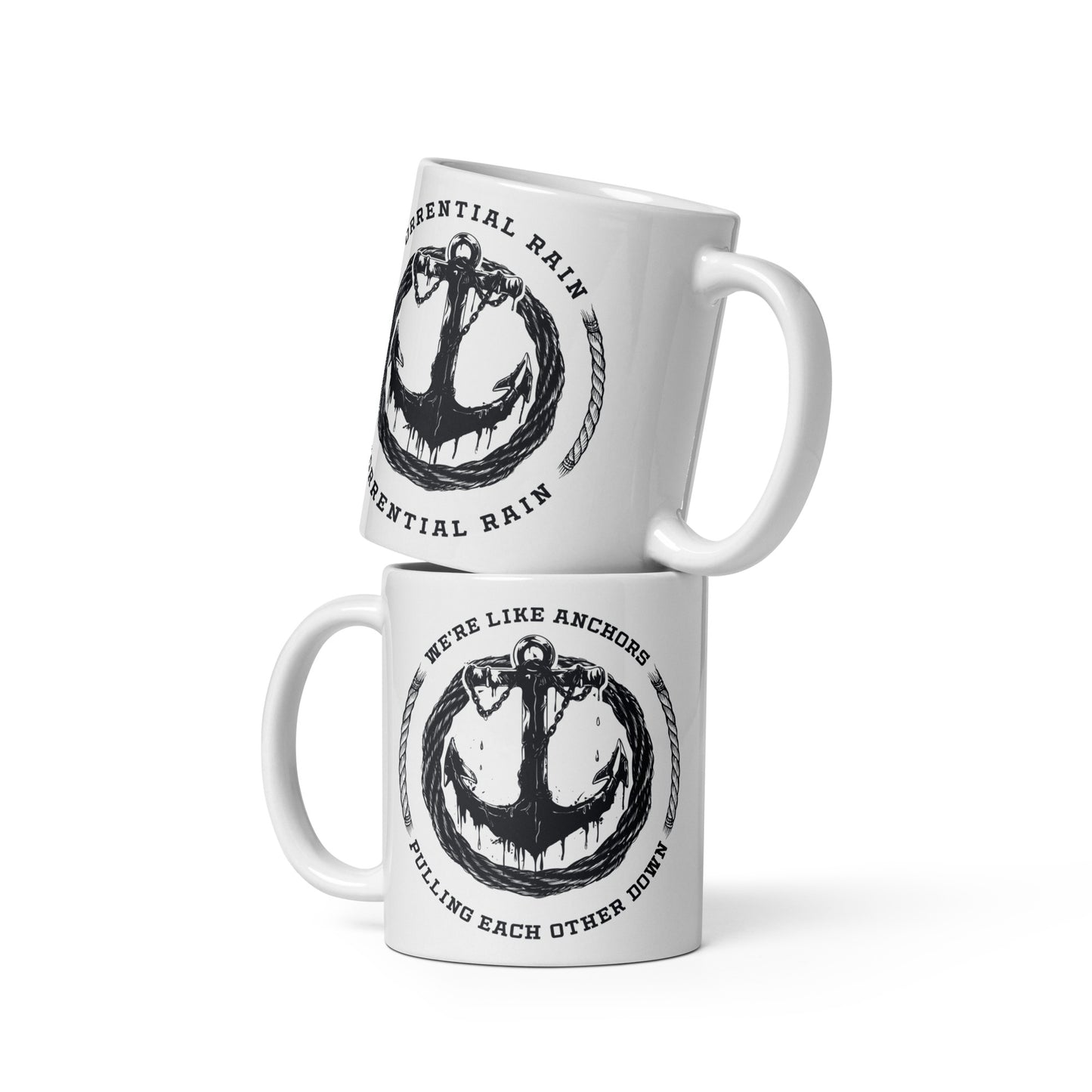 Mug "We Are Like Anchors"